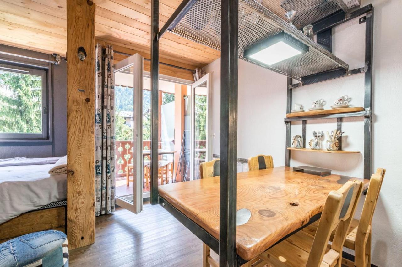 Modern Apt With Mont-Blanc View 霞慕尼 外观 照片