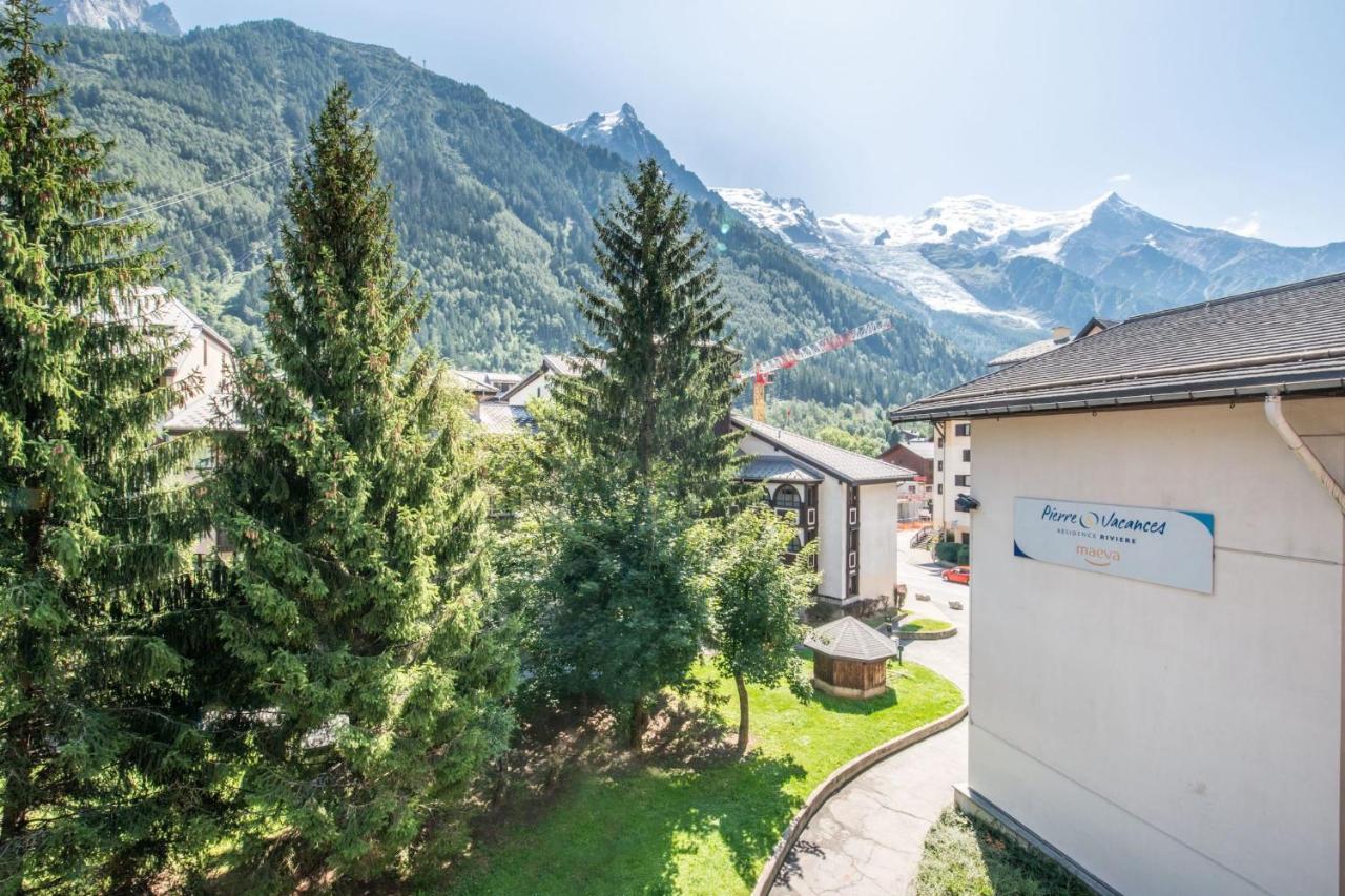 Modern Apt With Mont-Blanc View 霞慕尼 外观 照片